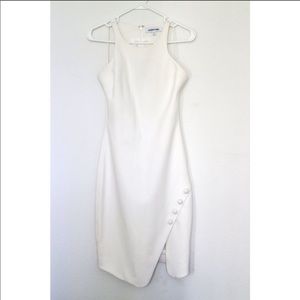 Elizabeth and James Sophia Sheath white dress